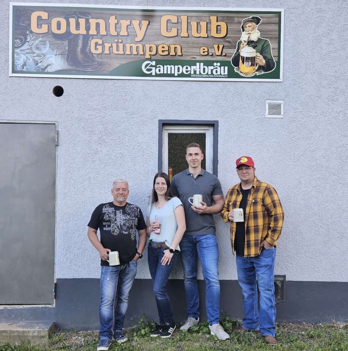 Die Vorstandschaft des Country Club Grümpen e.V.